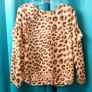 Wrangler Retro Animal print top